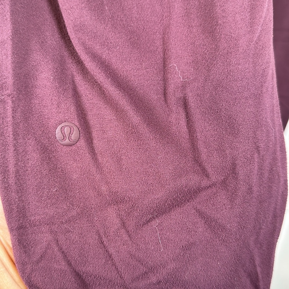 Lululemon Ready to Rulu High-Rise Joggers Athletic Cassis Red Size 6 EUC #2728 - Picture 7 of 9